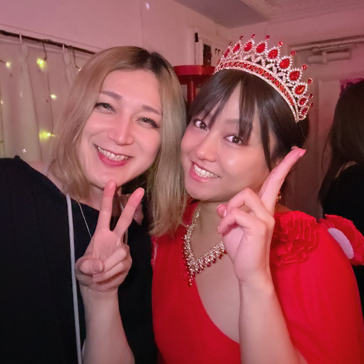 usagimayo's tweet photo. みらい✨今日も楽しかったー🥰🥰🥰なおちゃんおめでとう❣️昨日ぶり😉
#みらいラウンジ https://t.co/zLiHIRhgM6