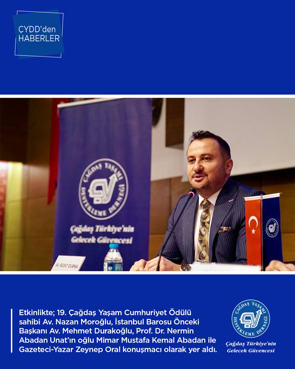 ÇYDD-Çağdaş Yaşam tweet media