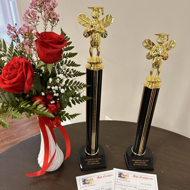 WFBRams's tweet photo. The Chambers County District Spelling Bee was a huge success! Congrats on our own Harper Crowder winning the district level! 🐝 
HUGE shout out to San Marcos, Yates Printing and Maples flowers for sponsoring this year! https://t.co/TeOG80LXGJ