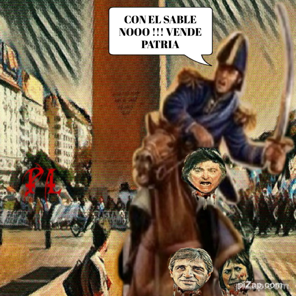 Si estuviera vivo el Gral " chau loco y todos sus votantes " ✌️😂✌️
