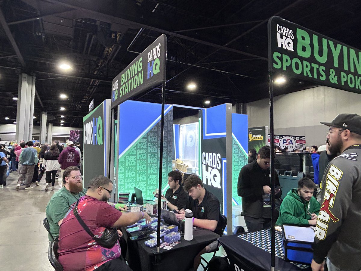 Coming to Collect-A-Con? Stop by the CardsHQ booth to meet our buying team. We're purchasing Pokmon and sports cards all weekend. Plus, check out the brand new Graded Grails Grailbox that just Coming to Collect-A-Con? Stop by the CardsHQ booth to meet our buying team. We're purchasing Pokmon and sports cards all weekend. Plus, check out the brand new Graded Grails Grailbox that just