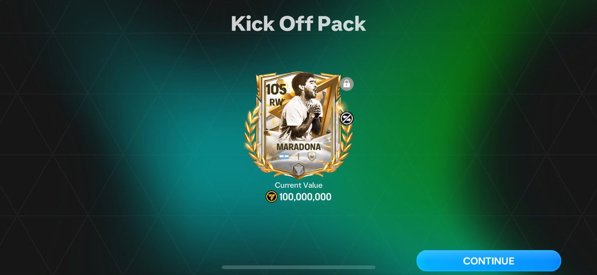 HomeTownHomx's tweet image. Breaking 🔥
For Begginners R9 103 OVR and 12 More cracked Players for just 2600 Gems 💎
Just Open the KICK OF PACKS #FcMobile #trading #PackLuck