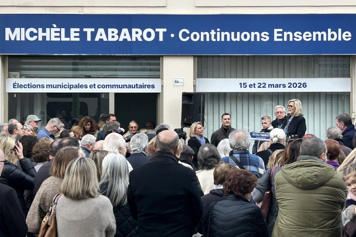 MTabarot's tweet image. 📌 Michèle TABAROT • Continuons Ensemble !
Merci du fond du cœur pour cette magnifique inauguration de notre permanence de campagne.
Vous étiez très nombreux ce matin, pleins d’énergie et d’enthousiasme, à nous témoigner votre soutien et votre amitié [1/2]