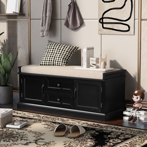 Decor4allhomes1's tweet image. ✨ Storage Bench with Cushion ✨

Bench with 2 drawers, 2 cabinets, and a removable cushion—perfect for entryway or living room storage.

Shop now: 👉 Decorforallhomes.com

#DecorForAllHomes #StorageBench #EntrywayDecor #HomeOrganization 

decorforallhomes.com/products/view/…