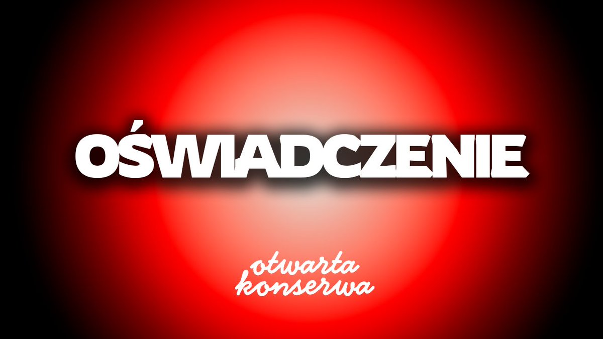 Oświadczenie redakcji “Otwartej Konserwy”

W związku z dużymi emocjami jakie w ostatnim czasie wywołała nasza rozmowa z prof. Leszkiem Marksem stanowczo sprzeciwiamy się praktykom polegającym na próbie wykluczania z debaty publicznej osób mających inne, niż zakłada tzw.