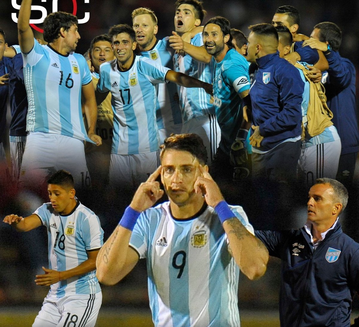 Los quisieron bidonear.
Le prestaron la sagrada ropa argentina.
Manejaron a 180km por la autopista.

Y Atlético Tucumán consumó la hazaña. Vi ese partido. Y grité ese gol.

A 9 años.