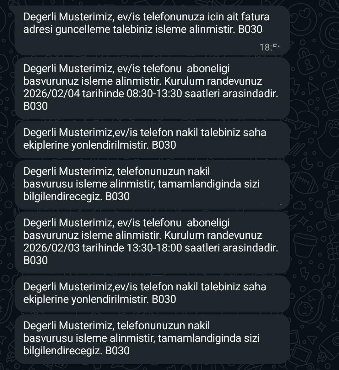 Telefonu ve interneti günlerce nakil yapamayan, kendi verdiği randevu saatine ve gününe kendisi uymayan beceriksiz kurumun adı tabi ki <a href="/TurkTelekom/">Türk Telekom</a>. Başka hangi firma böyle kendini rezil etmek için uğraşır bilmiyorum. İşimiz gücümüz yok sanki evde bunların keyfini bekliyoruz.