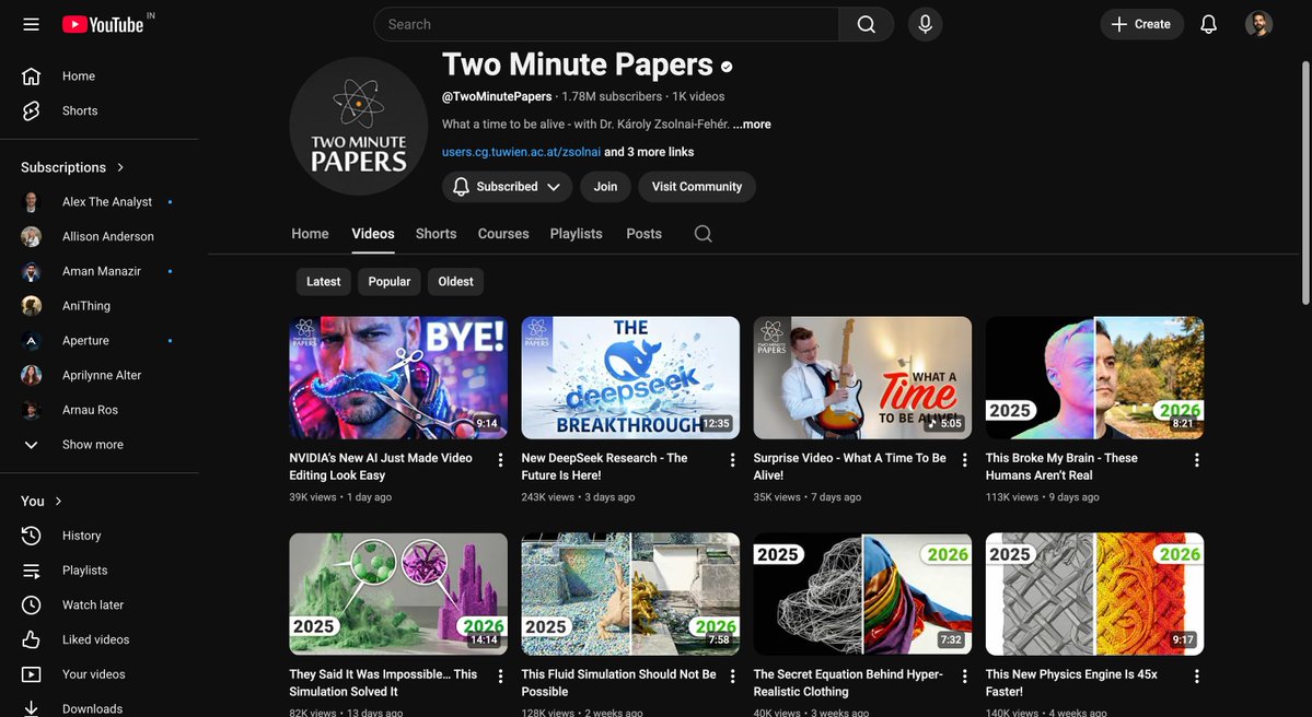 hasantoxr's tweet image. Best YouTube Channels To Learn in 2026

1. Cybersecurity - NetworkChuck
2. Artificial Intelligence - Two Minute Papers
3. Web Development - The Net Ninja
4. Python Programming - Corey Schafer
5. DevOps - TechWorld with Nana
6. Cloud Computing - AWS Developers
7. Data Analytics -