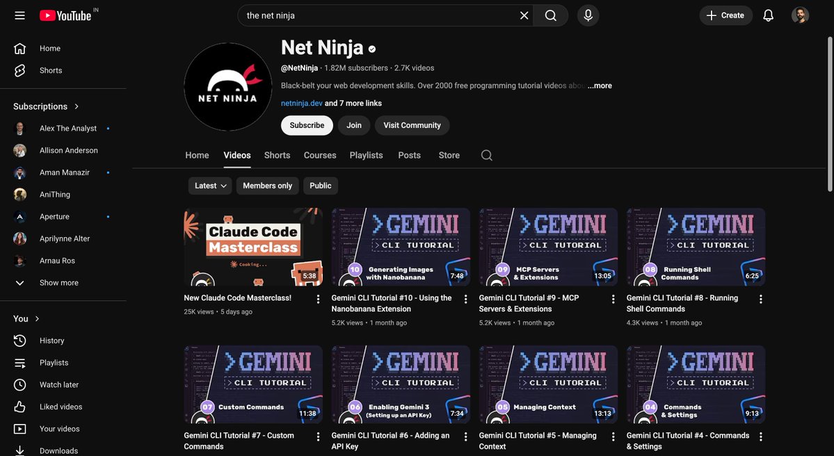 hasantoxr's tweet image. Best YouTube Channels To Learn in 2026

1. Cybersecurity - NetworkChuck
2. Artificial Intelligence - Two Minute Papers
3. Web Development - The Net Ninja
4. Python Programming - Corey Schafer
5. DevOps - TechWorld with Nana
6. Cloud Computing - AWS Developers
7. Data Analytics -