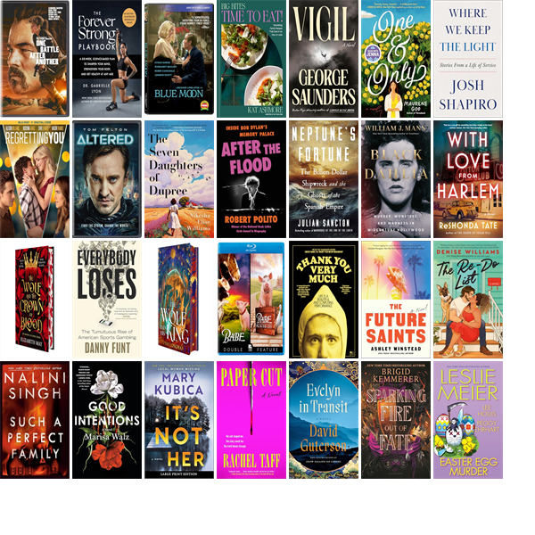 LiverpoolPubLib's tweet photo. This week the Liverpool Public Library has 100 new books and six new movies. https://t.co/l6Hg8P4VVk https://t.co/mtPqEJSfEr