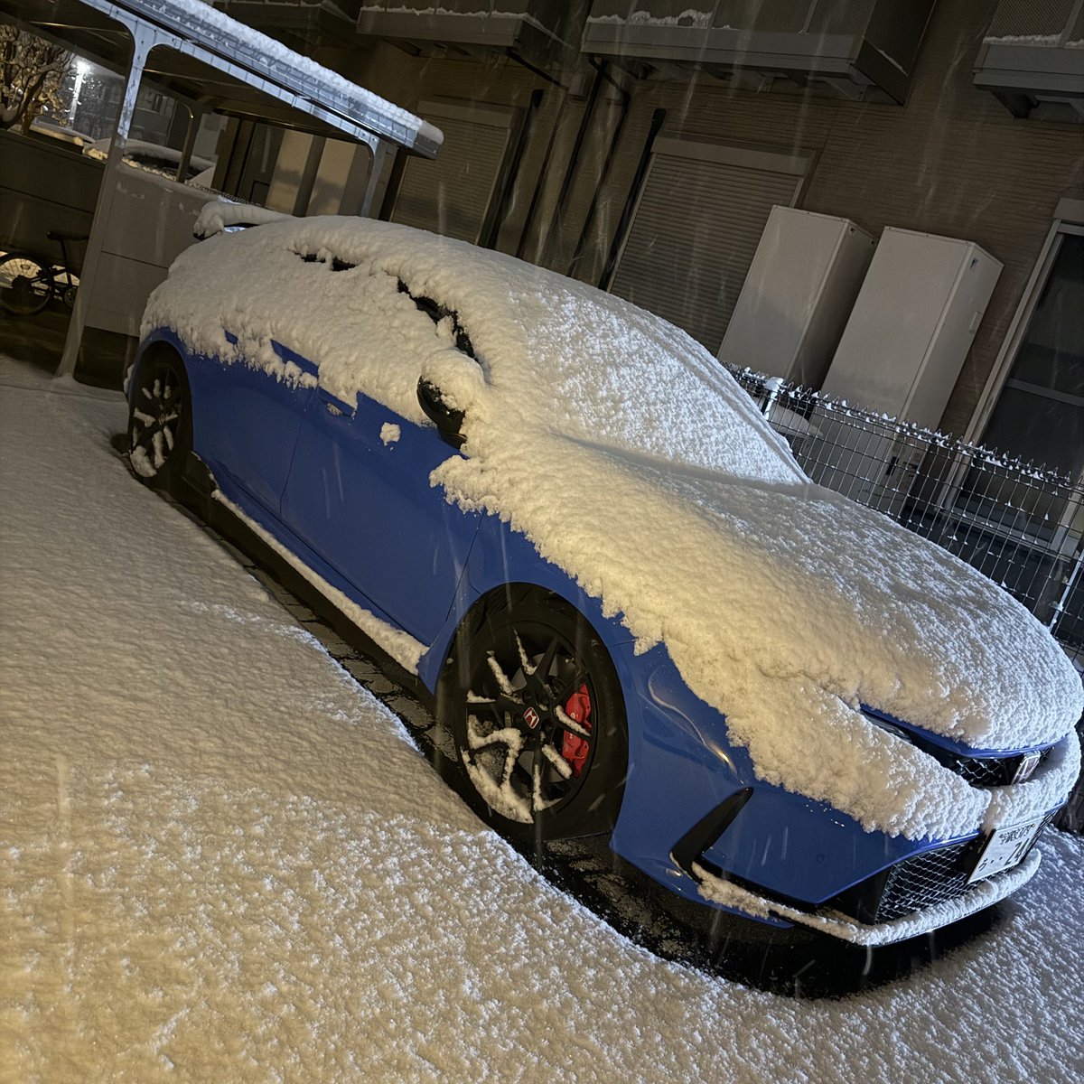 雪だぁ！！！(  ´͈ ᵕ `͈ )♡