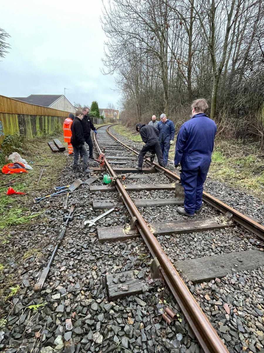 north_steam's tweet photo. Even though we aren't running trains at the moment, the work never stops!

A group of volunteers have been replacing sleepers. This is important work to make sure the track is in gauge ready for the running season

We always need volunteers, to help visit https://t.co/WVdtkJH3A7 https://t.co/9D0S8KPRME