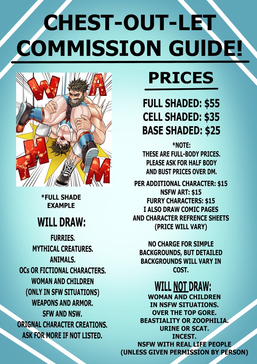 CHEST-Out-Let (Commissions OPEN!) tweet media