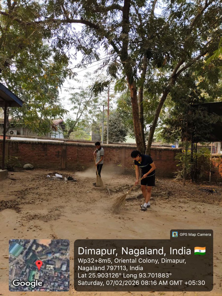 NSS_DGC's tweet photo. Team leaders @NSS unit of DGC conducted a cleanliness drive within the @ college campus on 7th Feb, 2026 with an aim to foster a cleaner  &amp; greener campus .
@Nss_india https://t.co/Vh4x1f04Nn
