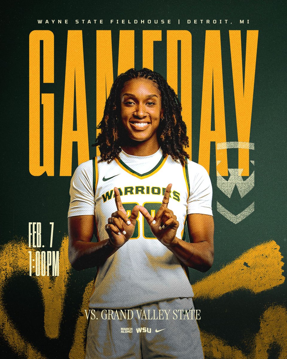 Ready for action!📸

🆚 | Grand Valley State
🗓️ | Saturday February 7th - 1:00 pm
🏟️ | Wayne State Fieldhouse - Detroit, MI

#REPthe313