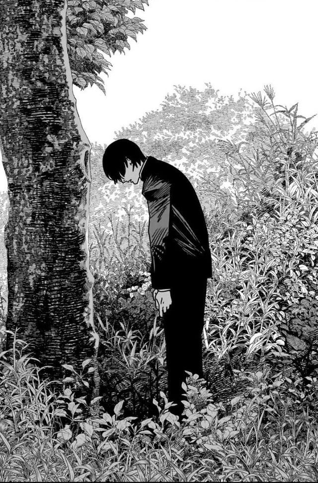 "Yoshida and Death definitely had something going on, something happened off screen and I just don’t know how to prove it" -> my biggest “proof” for now is their inside covers 😭 like, it’s so similar? Also, why is Yoshida the only character that’s surrounded by nature there…