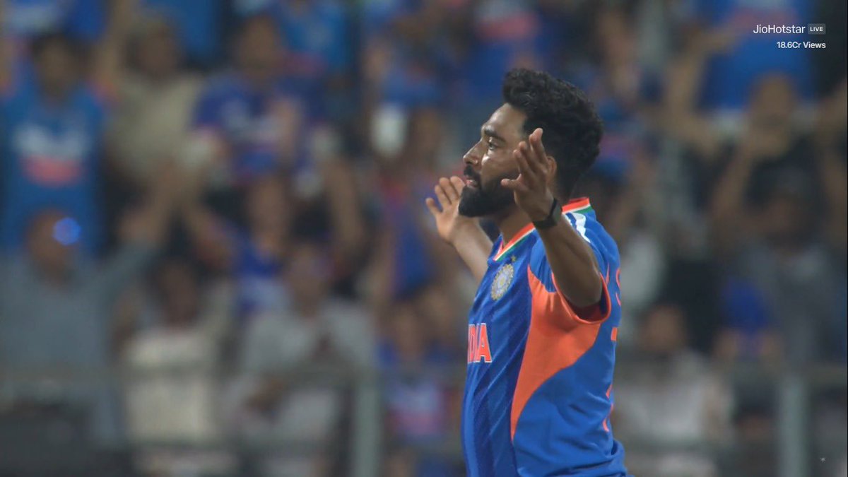 We need a Test bowler who can bowl 20 - 30 overs! Siraj will do it.

We need an ODI bowler who can bowl 140+ consistently! Siraj will do it.

Bumrah and Harshit are injured. How will our fast bowling survive? Siraj will save us.

We have never celebrated Mohd Siraj the way he