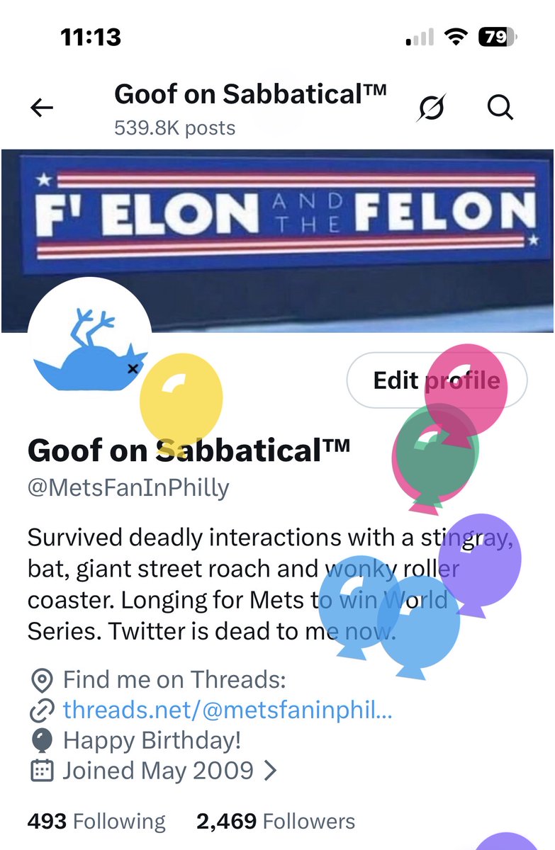 Goof on Sabbatical™ tweet media