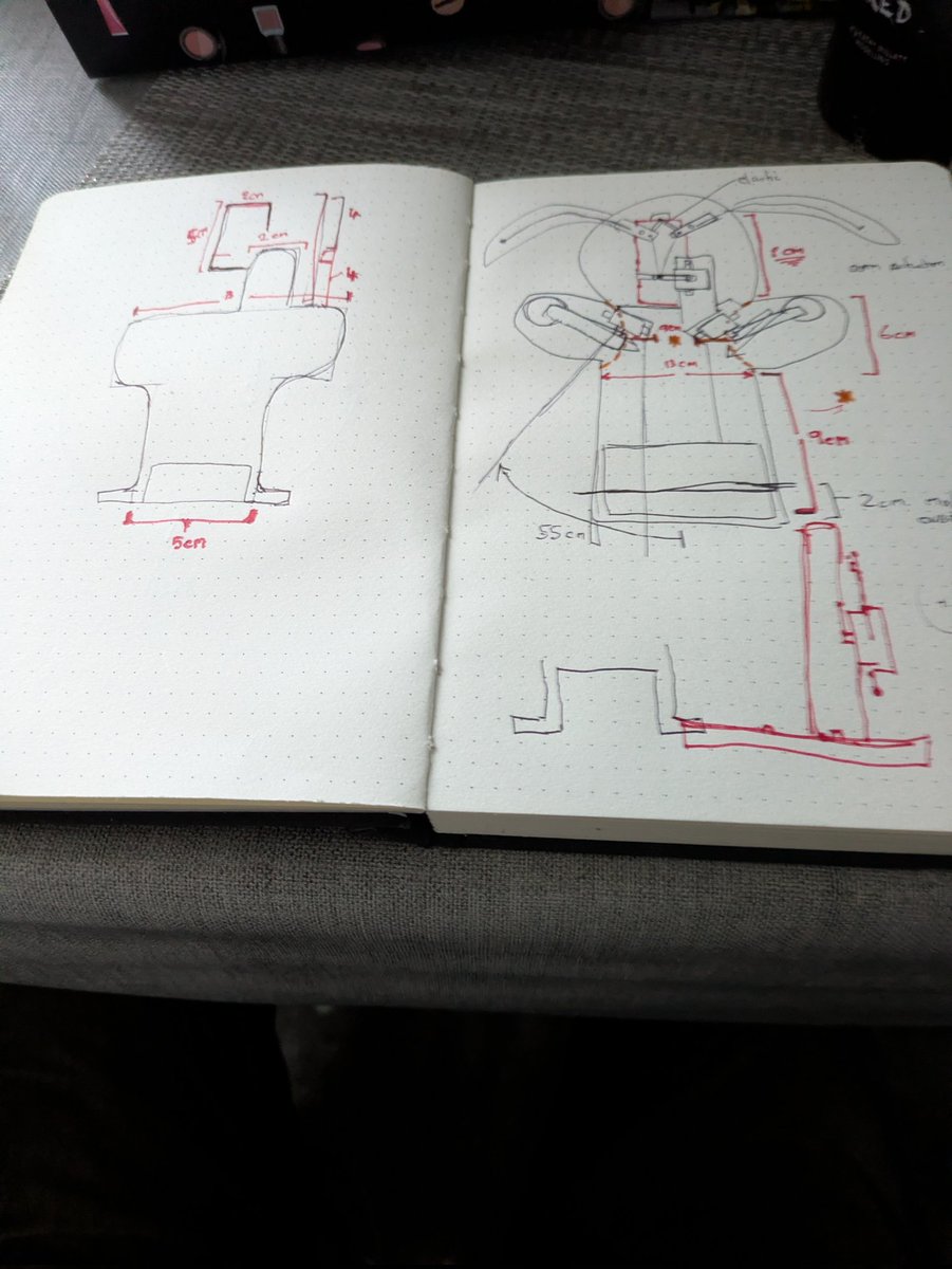 PeoplepixU's tweet photo. Planning the internal layout of sweepbot. It's a good job I know what it all means 😂. I can see myself having an evening of time on fusion 360, so I can start printing tomorrow
#anycubic #fusion360 #3DPrinting #electronics #animatronics #robotics #toyhacking #toys https://t.co/PTPEWid2T1