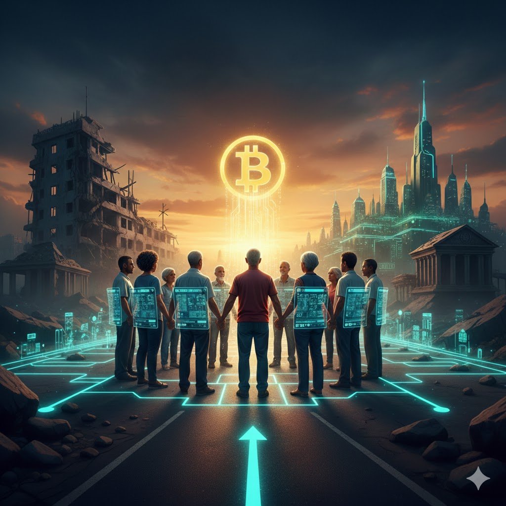 IFEBitcoin's tweet photo. ¡Nuevo paper #IFEBPiensa2025! 
Bitcoin y fondos comunitarios auto-gestionados 
¿Pueden ser una alternativa realista y libertaria frente al colapso del sistema tradicional de pensiones de venezuela?
¡Léelo y nos cuentas tu opinión! 
https://t.co/QwYhQAjYmH https://t.co/3oM1MkUm7l