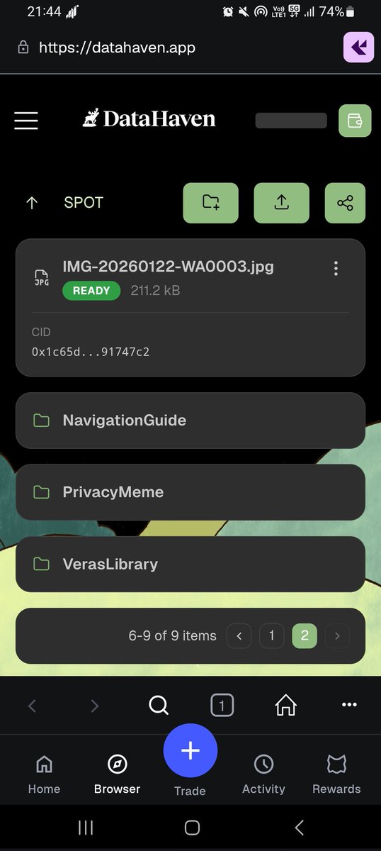 jatt7906r's tweet photo. Stepped into Vera’s Library today—books, scrolls, and data records everywhere. Watching Vera the Owl proudly guard knowledge beyond Earth reminded me why resilient, censorship-resistant storage matters. Grateful to build with @DataHaven_xyz and future-proof archives together. https://t.co/7lA6nGGpMe