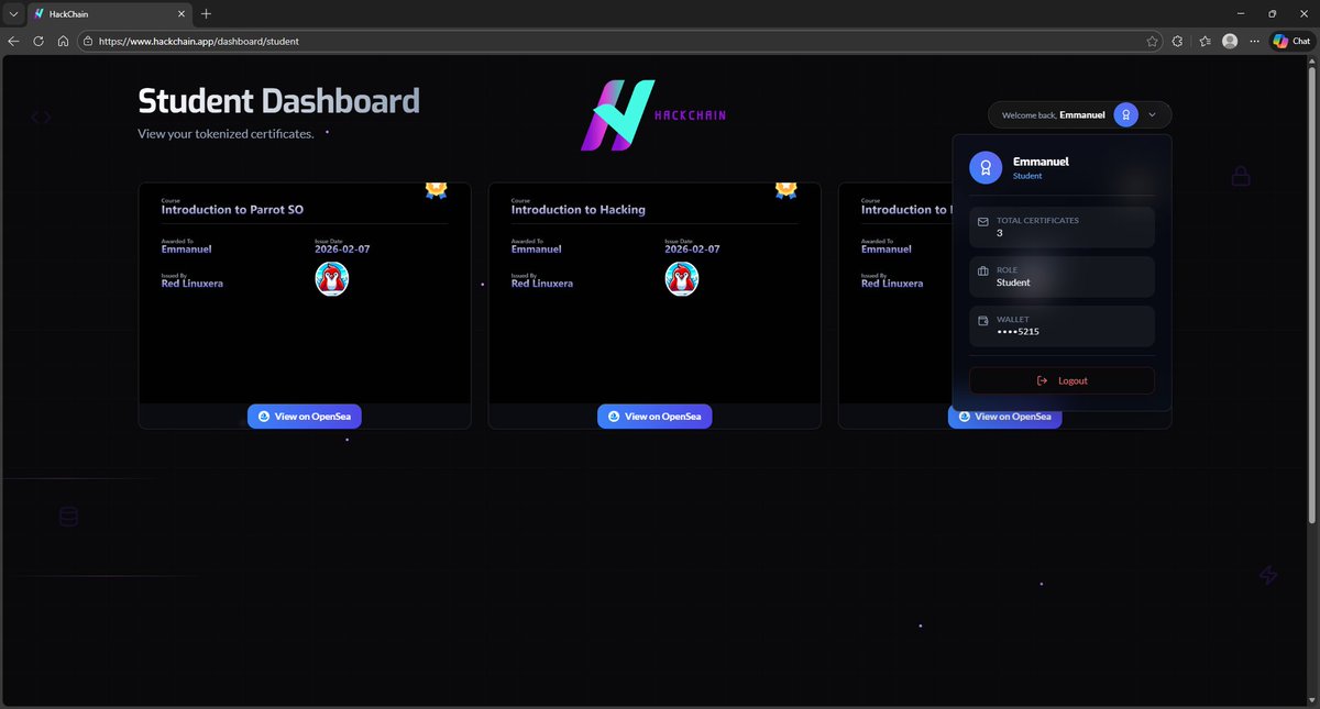 Hackchain_'s tweet photo. After six months of working on this project, the first version of the website is finally officially available at https://t.co/spiOiTYByY https://t.co/40HAORaYYr