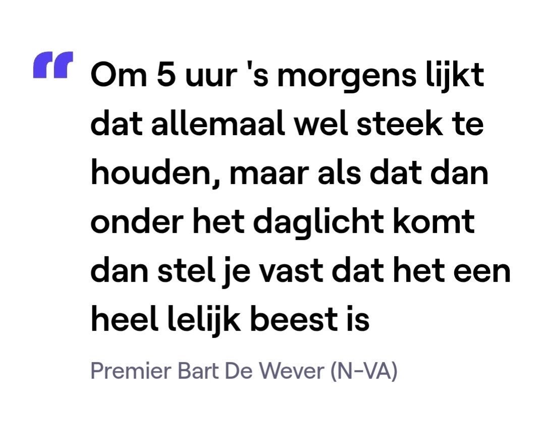 Premier open over zijn vroegere one night stands ;