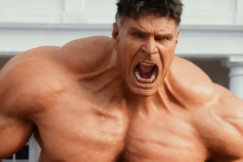 Red Hulk* if...... Nahh I'm sorry