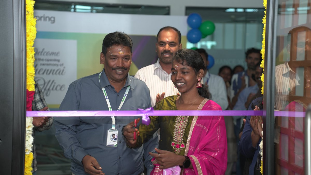 Bluspring_Ent's tweet image. Vanakkam Chennai. We’re here.
Our new office strengthens how we operate across the region, built for focus, collaboration, and delivery.
#Chennai #NewOffice #IndiaOperations #WorkplaceCulture #Bluspring