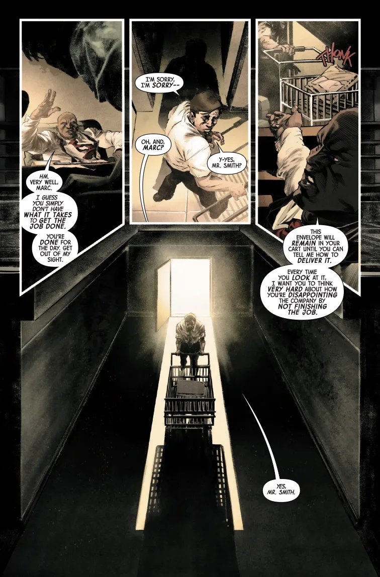 Marc Spector: Moon Knight #1 Preview!! :

MOON KNIGHT: MISSING!