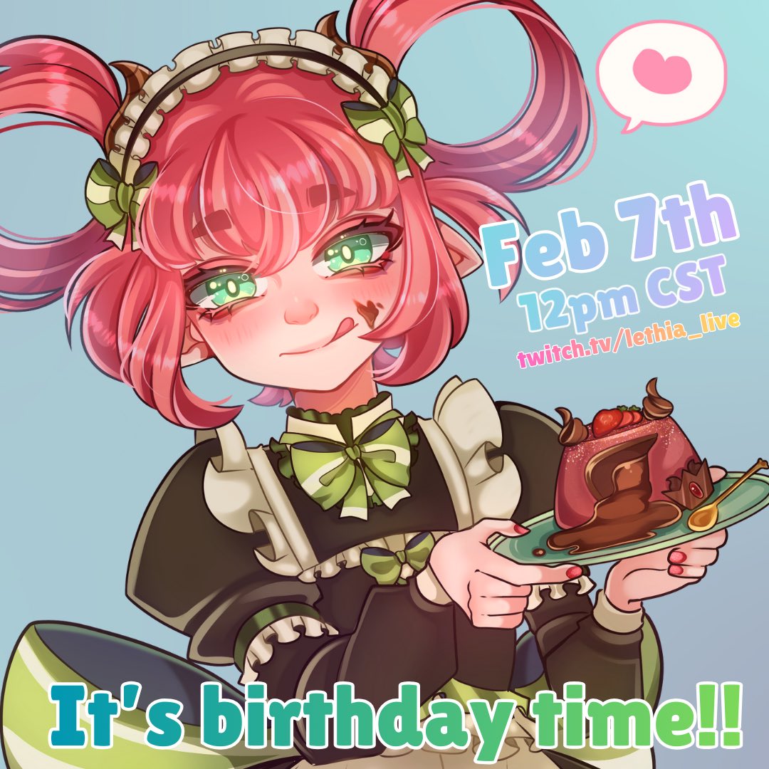 Lethia_Live's tweet photo. IT’S TIMEEEEE ✨✨✨

I’ll be kicking off my first birthday donathon  starting 12:00pm CST!

I have plenty of guests, games, and rewards prepared, so let’s make it the best one yet!!! 💚💚 https://t.co/QINQa6jSWU