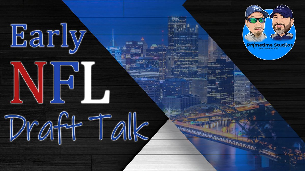 PrimtimeStudios's tweet image. Join us Tonight at 8pm (est) as We Talk...
YES, early NFL Draft Talk! #CowboysNation 

Early NFL Draft Talk (#DC4L) youtube.com/live/cNRD9Bwgh… via @YouTube