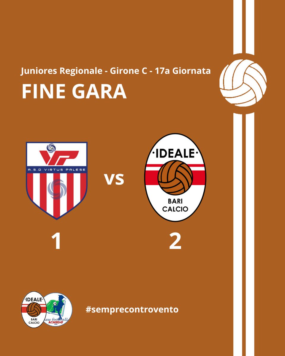 IdealeBari's tweet photo. Super vittoria della Juniores, autogol e rete decisiva di Elio Bellini. โค๏ธ
#semprecontrovento #idealebari #stagione2526 โช๐ด https://t.co/BGEqRHy99n