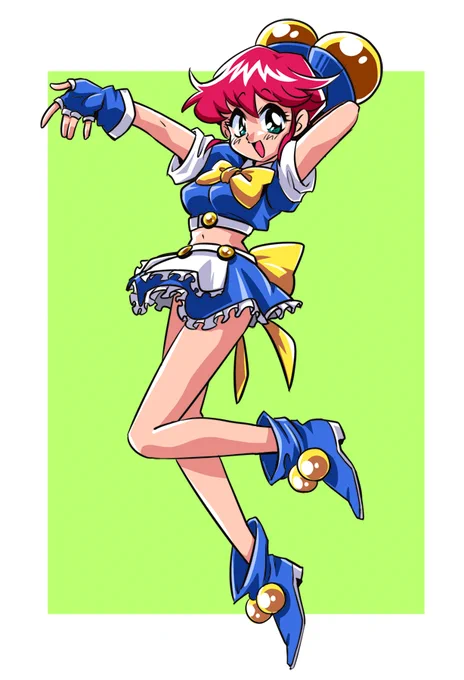 新作が無いときはせめて再掲。これはどこか時代を感じそうな絵柄のやーつ。