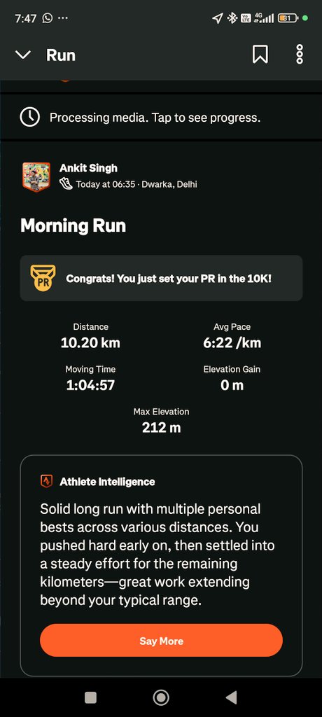 _singh65908's tweet photo. 7th February - I had the opportunity to attend a masterclass at Scalar
- Ran a 10k set a new PB
- Learnt DOM manipulation and pushed 4 projects in Github
-Solving #LeetCode #DSA question 
#LearningInPublic #Engineering #10km #BuildInPublic https://t.co/gikMk56uRK