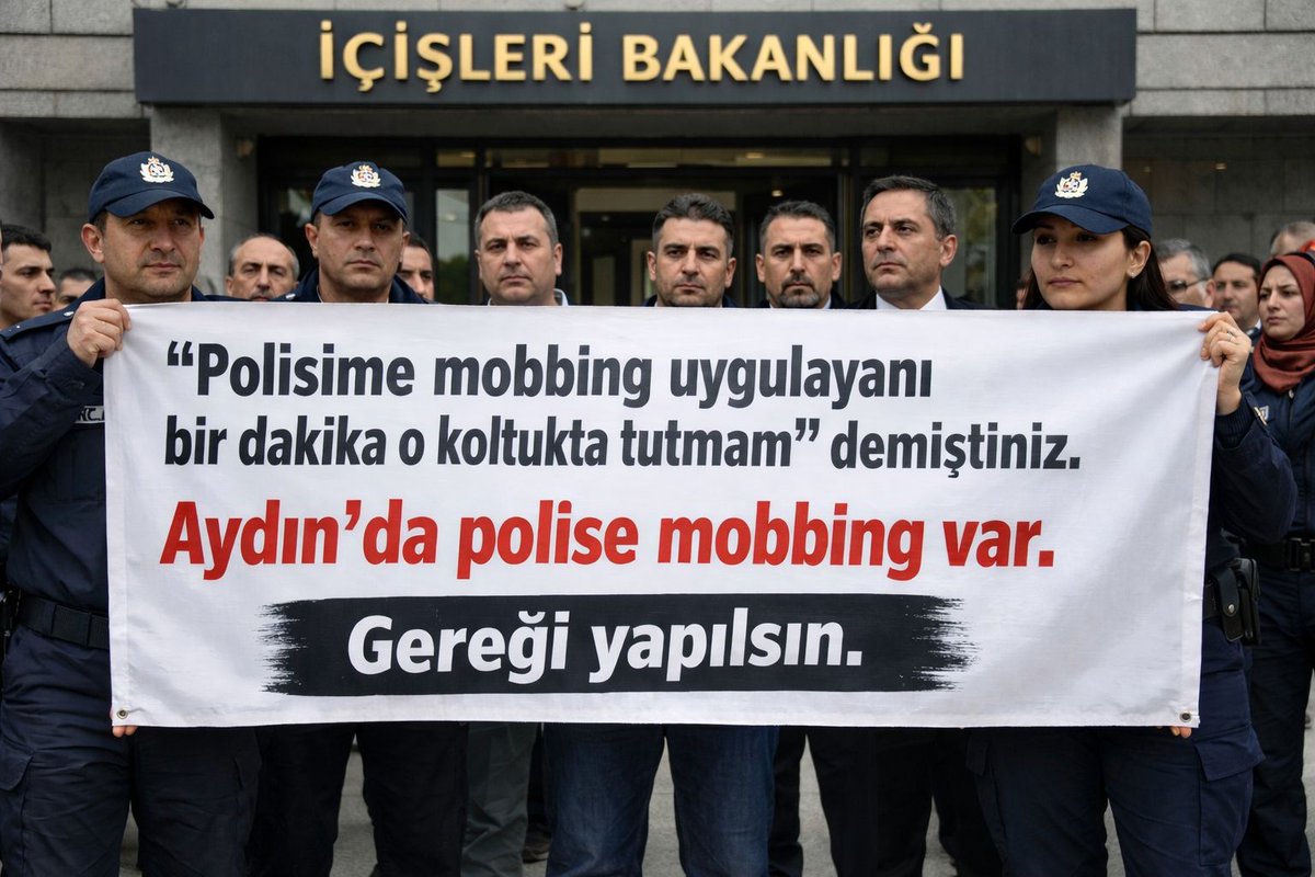 HPoliceehakan33's tweet photo. AÇIKLAMA TAM BİR FİYASKO‼️

"Tartışmanın kavgaya dönmesi"
de ne demek?
Personelinize bu kadar mı sahip çıkıyorsunuz?
Kavga iki taraflıdır, Ortada bir kavga yok,
ŞEHİT polis memurumuz elini bile kaldırmadan TÜVTÜRK Personelleri darp ederek öldürmüştür‼️
Ayrıca olaydan sonra yaralı olan, hastaneye tedavi için giden, Merhum için Firari olarak işlem yapan Komiser için de bir AÇIKLAMA yapılmamıştır.

➡️Peki soruyorum Mobbing yapan bu komiser için soruşturma açıldı mı?

Çünkü Sn Bakan @AliYerlikaya :
"Polisime Mobbing yapanı 1 dk o koltukta tutmam" demişti.

➡️Bu Komiser Meslekten ve memuriyetten atılacak mı?

➡️Sizce süreci yönetemeyen @EmniyetAnkara İl Emniyet Müdürü görevden alınmalı mı?

Ve son olarak da sayın Cumhurbaşkanımız @RTErdogan a sesleniyorum.

Sn başkanımız Maalesef İl Emniyet Müdürleri personellerine mobbing yapmaya devam etmektedir.
Ve @EmniyetGM ile sn @AliYerlikaya da buna göz yummaya devam etmektedir.

Bu durum 350 bin Polis ve aileleri ile birlikte yaklaşık 1.5-2 MİLYON insanı derinden üzmektedir.
Sn Bakan: "polisime mobbing yapanı 1 dk o koltukta tutmam" diye söylemesine rağmen birkaç hafta önce Aydın da kamera görüntüleri ile delillenen Mobbinge ve 2 gündür TÜVTÜRK Personellerinin Polis memurunu döverek ŞEHİT etmesi hakkında hiçbir şey yapmadı‼️
Maalesef bu durumlar polis ailelerinin @Akparti den uzaklaşmasına sebep oluyor.
Polis Yakınları Platformu olarak Polislerimizin Özlük Haklarının yeni bir Teşkilat Kanunu ile düzenlenmesini talep/arz ediyoruz.
#AnkaradaPoliseAdalet