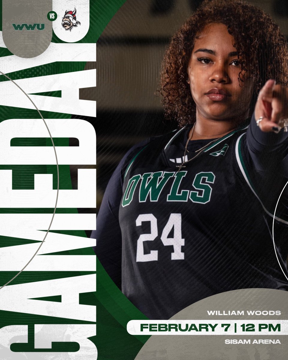 wwuowlsWBB's tweet photo. GAME DAY🏀🔥
No better way to spend your afternoon 👀🏀
12 PM | Owls @ Grand View🦉💚

https://t.co/fj3ImRqDY8 https://t.co/iWy8T4LOxb
