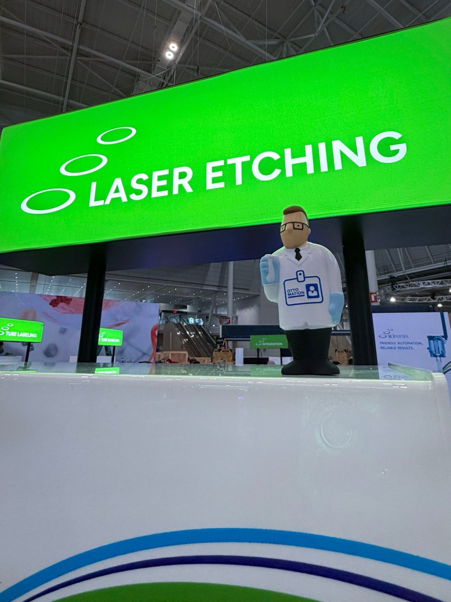 Scinomix Booth 1416 is getting its finishing touches for #SLAS2026! ✨️ Stop by to discuss your laboratory goals, experience live demonstrations, and see how automation can streamline our workflows. We look forward to seeing you! #Scinomix #labautomation