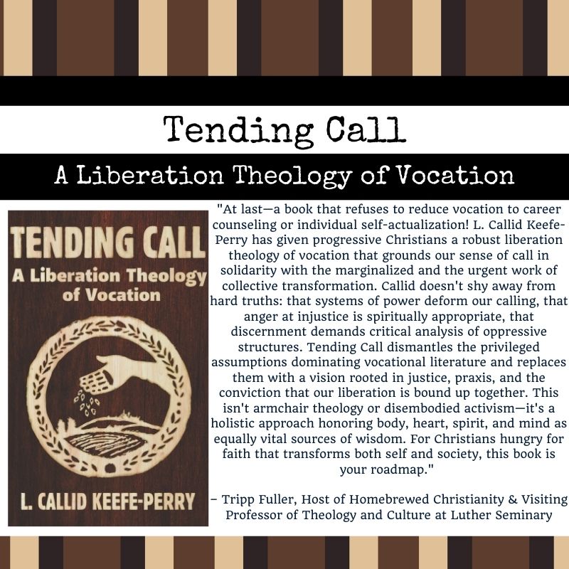 OrbisBooks's tweet photo. What does it mean to truly answer the call? 🌱

“Tending Call” explores vocation through the lens of liberation theology, showing how faith, justice, and purpose intersect.

Learn more:
https://t.co/PHxxpHL6vq

#TendingCall #LiberationTheology #OrbisBooks #Vocation #FaithInAction https://t.co/kjyghAdBAG