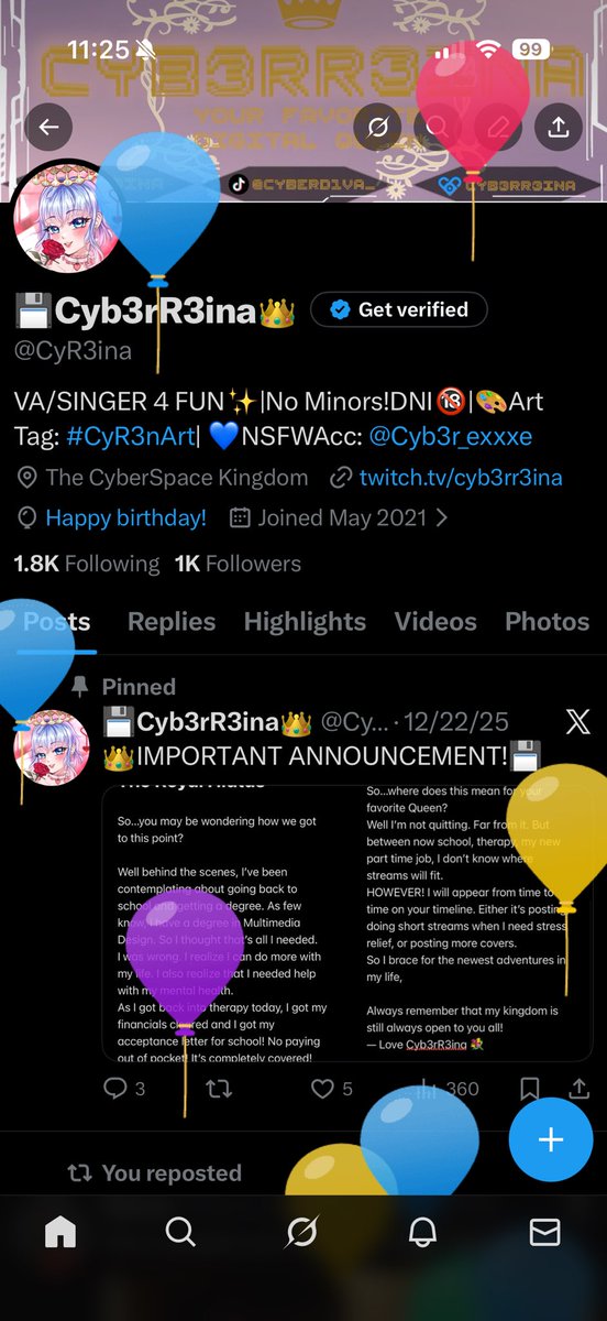 💾Cyb3rR3ina👑 tweet media