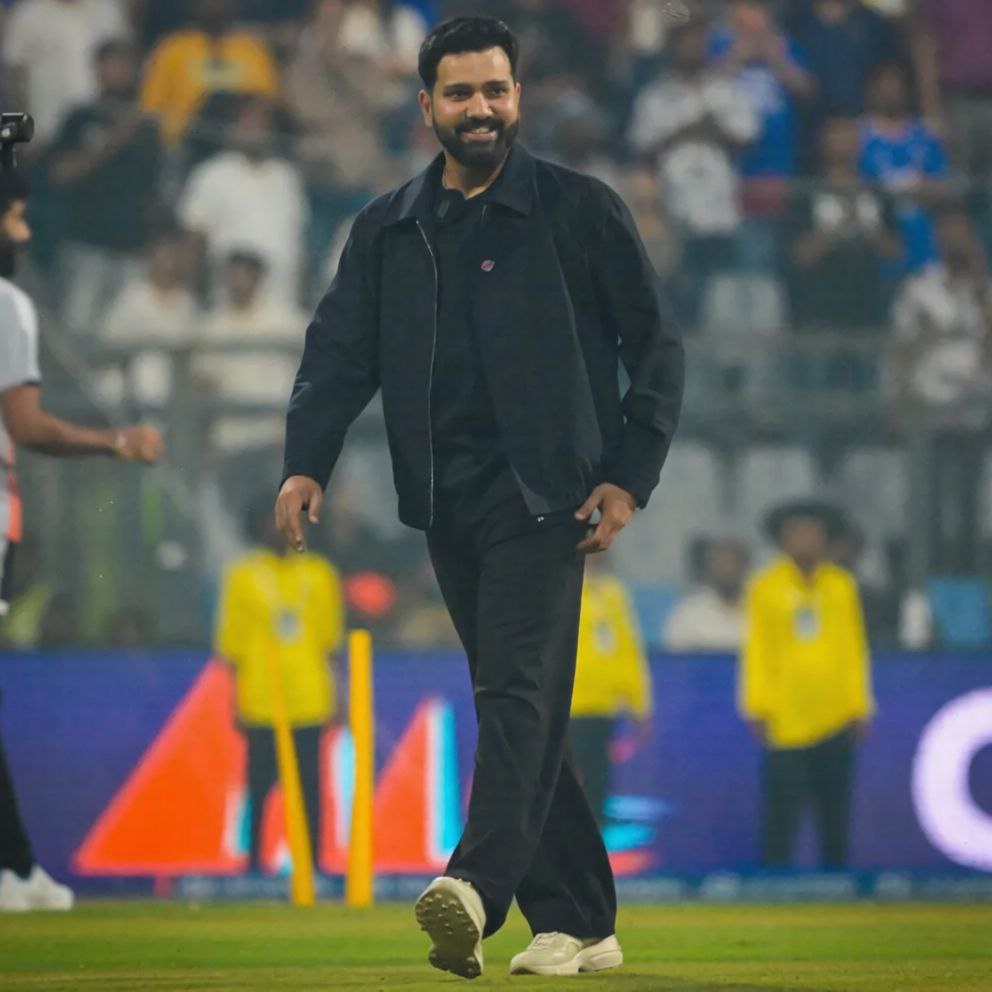 Don't know why today Rohit Sharma was looking extra charming 😭❤
My man was so happy today 🥹