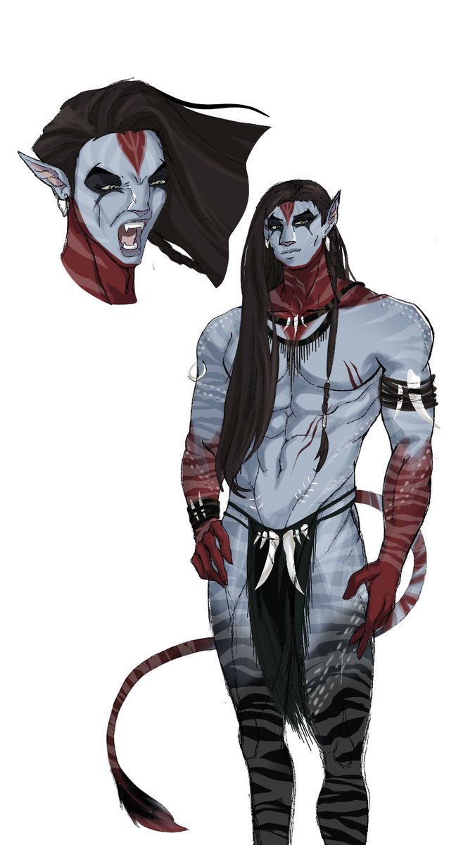 AnimeMasterRoz's tweet photo. Castlevania x Avatar 
Olrox as a Mangkwan Na’vi (Ash People) #avatar #Castlevania #fanart #orlox #mangkwan https://t.co/VcxwWXiXP9