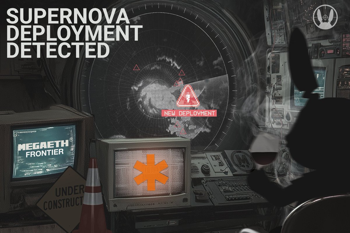 megaeth's tweet image. Deployment detected for @SupernovaLabs_

Your MegaETH native rate exchange.

Supernova lets users trade and hedge interest rates, crypto cross-rates, and FX onchain in real-time.