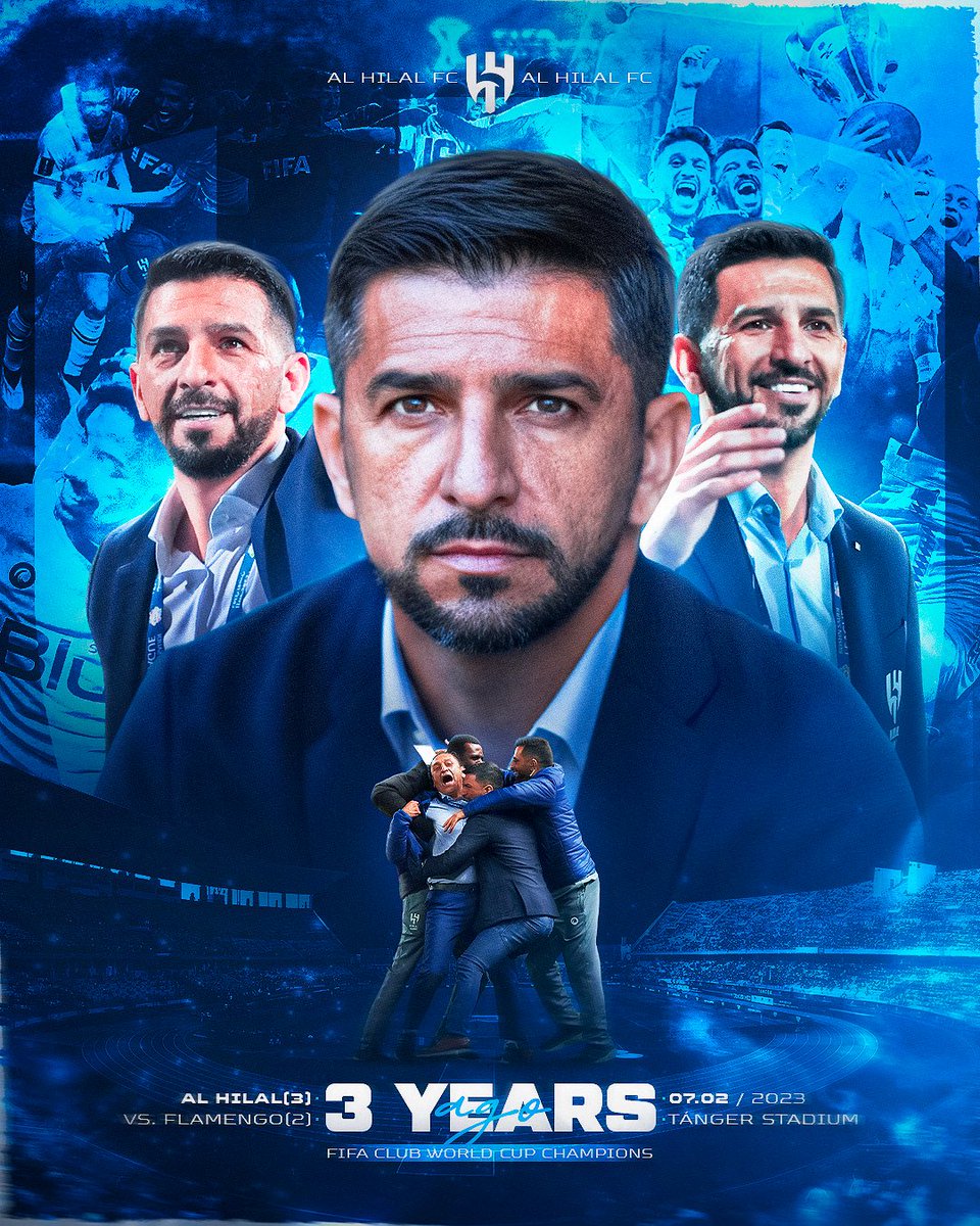 Hay días que se vuelven inolvidables en nuestras vidas. Y el 7 de febrero es, sin duda, una fecha muy especial.

Es imposible no recordar con cariño aquel partido… el día en que, junto al plantel de Al Hilal, hicimos historia en el Mundial de Clubes.