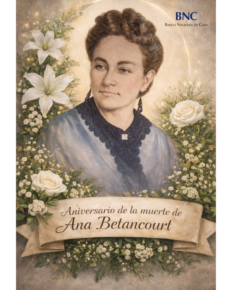 Ana Betancourt, pionera irreductible en la lucha por los derechos de la mujer en Cuba. Hoy la recordamos y reafirmamos el valor de su sueño de justicia                                                                      #bnccuba #AnaBetancourt #sistemabancario #BancariosCubanos