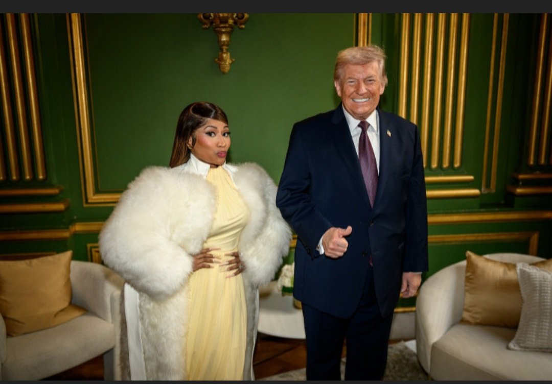 The MAGA/Barbz unification is amazing.  Nicki Minaj is a special person. For me it has nothing to do with her career in music. I'm 63, rap isn't on my personal bingo card. Nicki is one of God's annoited who have an aura of light. You pay attention bc you feel and see light and