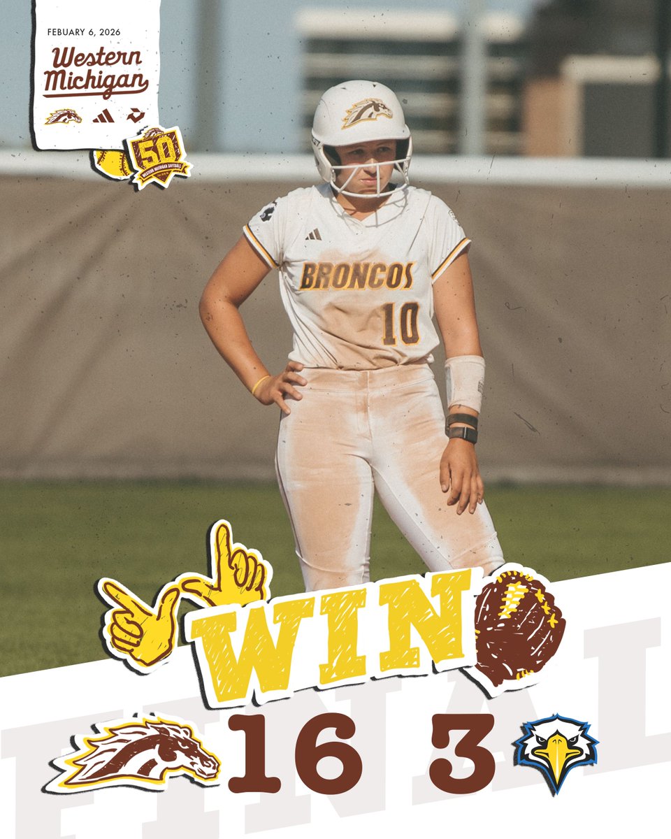Western Michigan Softball tweet media