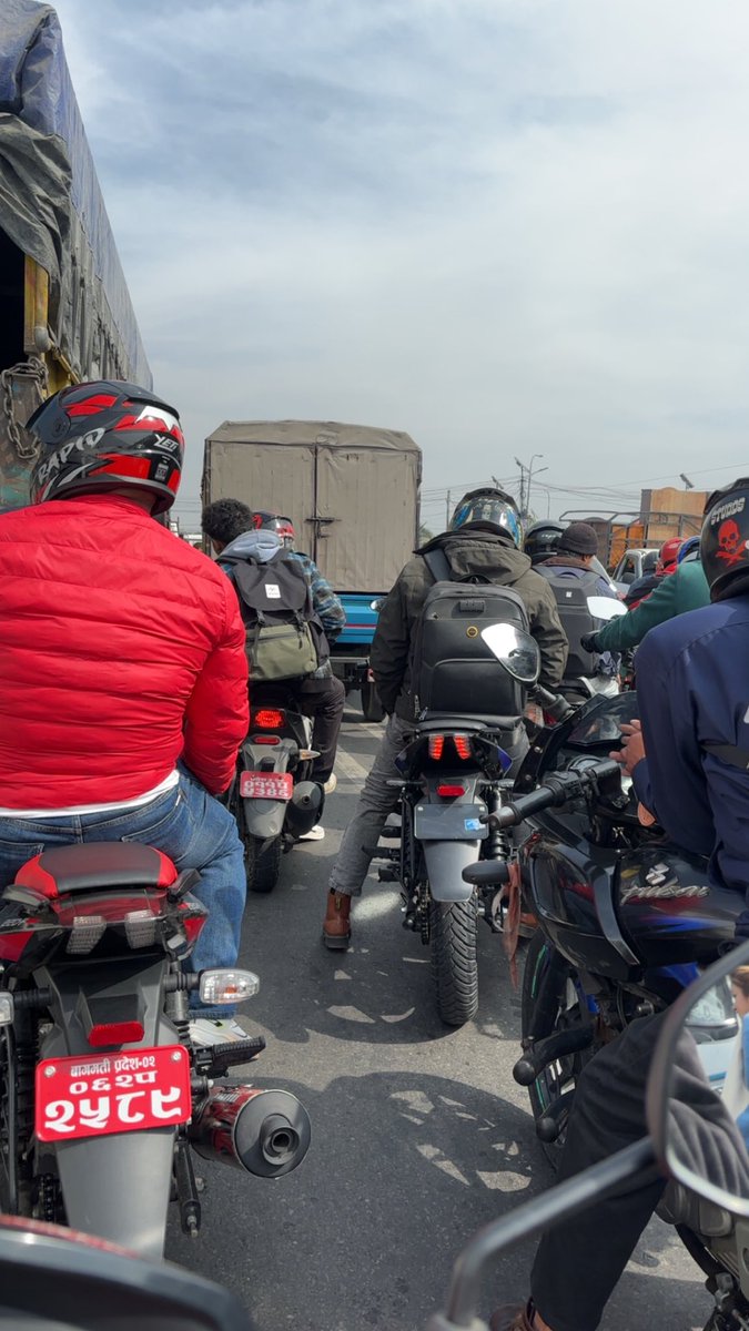 SamikThapaa's tweet photo. Traffic🥲 #SCM_MPR_2026 https://t.co/I2b7CLyxx8