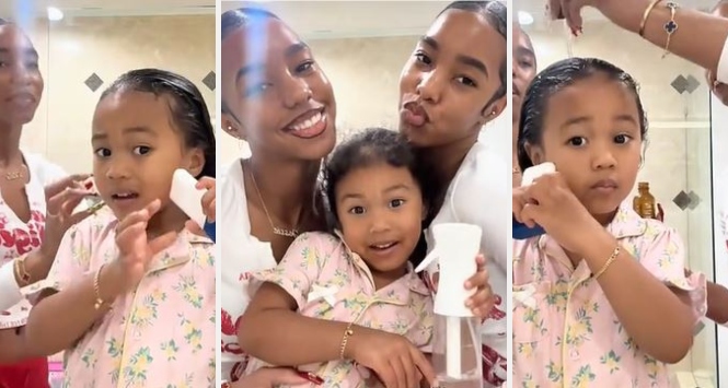 shinemycrown's tweet image. Love Combs’ Reaction To The Combs Twins Styling Her Hair Is Peak Little-Sibling Energy (Video) shinemycrown.com/love-combs-rea… #LoveCombs #CombsTwins #SiblingLove #HairStyling #ViralVideo