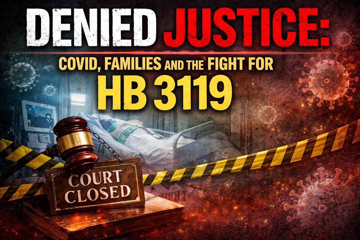 🔥 LIVE TODAY at 2 PM EST 🔥

Powerful interview alert! Leslie <a href="/LeslieBatts02/">Leslie Batts</a> joins host Free <a href="/SmarterGameShow/">Free ⭐️ Are You Smarter Than a Politician?</a> to discuss *DENIED JUSTICE: COVID, Families and the Fight for HB 3119*

Families watched loved ones suffer &amp; die under harmful protocols, denied visitation &amp; alternative